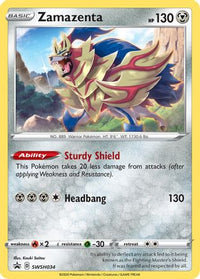 Zamazenta - SWSH034  - Holofoil SWSH Sword & Shield Promo Cards - Promo