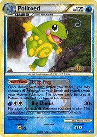 Politoed - 7/95 (League Promo)/95  - Reverse Holofoil League & Championship Cards - Promo
