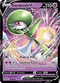 Gardevoir V 016  - Holofoil Champions Path - Ultra Rare