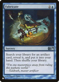 Fabricate -  (LIST-52/249) - The List Reprints