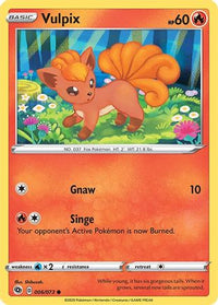 Vulpix 006  Champions Path - Common