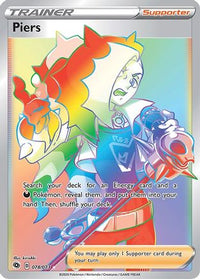 Piers (Secret) 078  - Holofoil Champions Path - Secret Rare