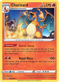 Charizard 025  SWSH04 Vivid Voltage - Rare