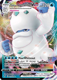 Galarian Darmanitan VMAX 037  - Holofoil SWSH04 Vivid Voltage - Ultra Rare