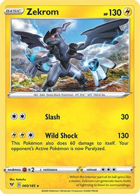 Zekrom 060  - Holofoil SWSH04 Vivid Voltage - Holo Rare