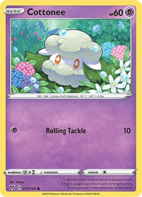 Cottonee 075  SWSH04 Vivid Voltage - Common