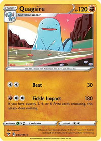 Quagsire 084  SWSH04 Vivid Voltage - Rare