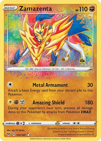 Zamazenta 102  - Holofoil SWSH04 Vivid Voltage - Amazing Rare