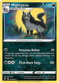 Mightyena 104  SWSH04 Vivid Voltage - Uncommon