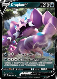 Drapion V 106  - Holofoil SWSH04 Vivid Voltage - Ultra Rare