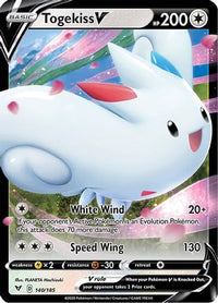 Togekiss V 140  - Holofoil SWSH04 Vivid Voltage - Ultra Rare