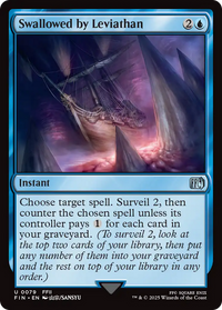 Swallowed by Leviathan -  Foil (FIN-079) - FINAL FANTASY