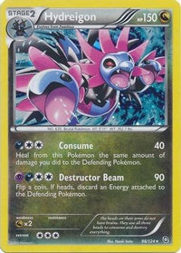 Hydreigon - 98/124 (Cosmos Holo)/124  - Holofoil Blister Exclusives - Promo