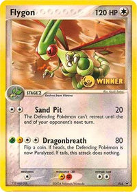 Flygon - 025 (e-League) [Winner]  Nintendo Promos - Promo