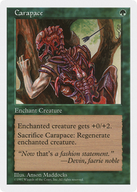 Carapace [Fifth Edition]