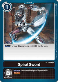 Spiral Sword [BT2-103] [Release Special Booster Ver.1.0]