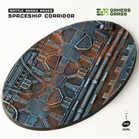 Battle Ready Bases: Spaceship Corridor- Oval 170mm (x1)
