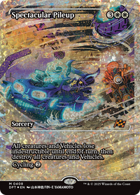 Spectacular Pileup - : (Showcase) Foil (DFT-408) - Aetherdrift