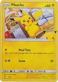 Pikachu 025/25  McDonalds 25th Anniversary Promos - Promo