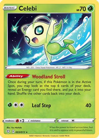 Celebi 003  Shining Fates - Rare