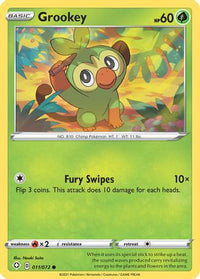 Grookey 011  Shining Fates - Common