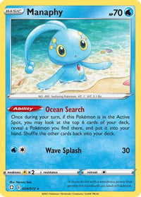 Manaphy 024  Shining Fates - Rare