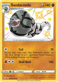 Sandaconda SV071  - Holofoil Shining Fates Shiny Vault - Shiny Holo Rare