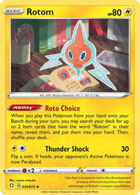 Rotom 034  Shining Fates - Uncommon