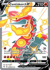 Centiskorch V SV108  - Holofoil Shining Fates Shiny Vault - Shiny Holo Rare