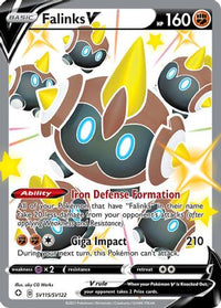 Falinks V SV115  - Holofoil Shining Fates Shiny Vault - Shiny Holo Rare
