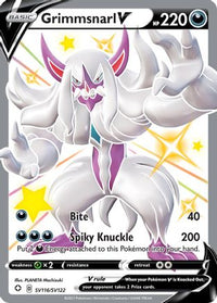 Grimmsnarl V SV116  - Holofoil Shining Fates Shiny Vault - Shiny Holo Rare