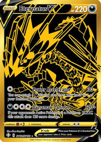 Eternatus V SV121  - Holofoil Shining Fates Shiny Vault - Shiny Holo Rare