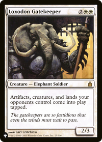 Loxodon Gatekeeper [The List]