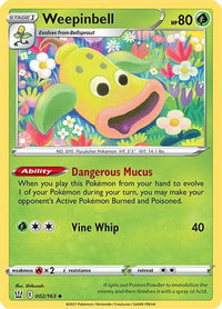 Weepinbell 002  SWSH05 Battle Styles - Uncommon