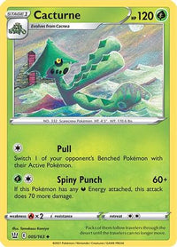 Cacturne 005  SWSH05 Battle Styles - Uncommon