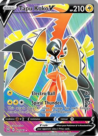 Tapu Koko V (Full Art) 147  - Holofoil SWSH05 Battle Styles - Ultra Rare