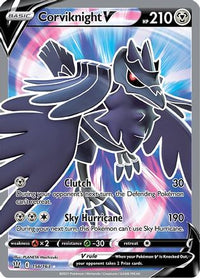 Corviknight V (Full Art) 156  - Holofoil SWSH05 Battle Styles - Ultra Rare