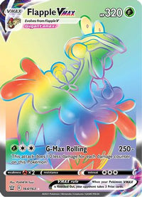 Flapple VMAX (Secret) 164  - Holofoil SWSH05 Battle Styles - Secret Rare