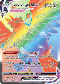 Corviknight VMAX (Secret) 171/163  - Holofoil SWSH05 Battle Styles - Secret Rare