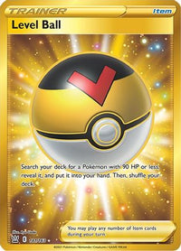 Level Ball (Secret) 181  - Holofoil SWSH05 Battle Styles - Secret Rare