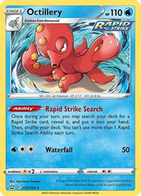 Octillery 037  - Holofoil SWSH05 Battle Styles - Holo Rare