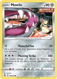 Mawile 100  SWSH05 Battle Styles - Common