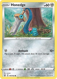 Honedge 105  SWSH05 Battle Styles - Common