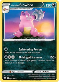 Galarian Slowbro 092  SWSH05 Battle Styles - Rare