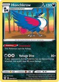 Honchkrow 094  SWSH05 Battle Styles - Uncommon