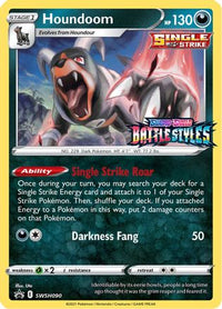 Houndoom - SWSH090 (Prerelease)  - Holofoil SWSH Sword & Shield Promo Cards - Promo
