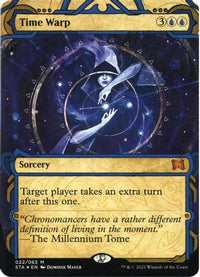 Time Warp (Foil Etched) [Strixhaven: School of Mages Mystical Archive]