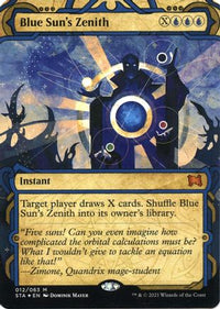 Blue Sun's Zenith (Foil Etched) [Strixhaven: School of Mages Mystical Archive]