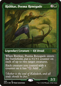 Rishkar, Peema Renegade (Foil Etched) -  Foil (2X2-465) - Double Masters 2022