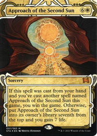 Approach of the Second Sun (Foil Etched) [Strixhaven: School of Mages Mystical Archive]